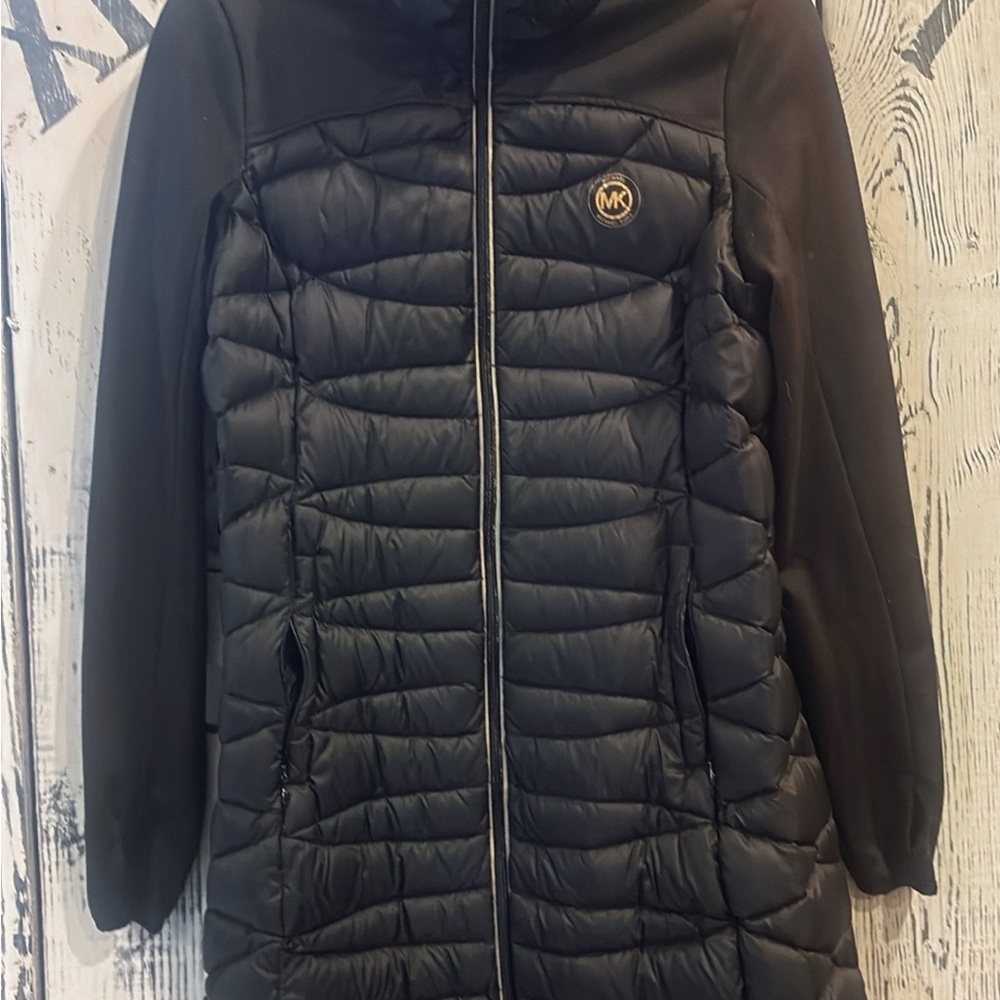 Michael Kors Black Puffer Jacket for Women